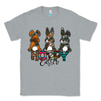 Heather Grey Hoppy Easter Classic Tee - CowhideDigitalArt