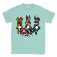 Seafoam Hoppy Easter Classic Tee - CowhideDigitalArt