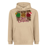 Mushroom Merry Christmas Apples Heavyweight Hoodie - Bettercallsaul