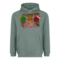 Sage Merry Christmas Apples Heavyweight Hoodie - Bettercallsaul