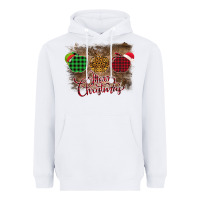 White Merry Christmas Apples Heavyweight Hoodie - Bettercallsaul
