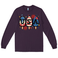 Plum usa popsicles Long Sleeve Tee - MaliasSmallBusiness