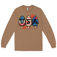Toasted Coconut usa popsicles Long Sleeve Tee - MaliasSmallBusiness