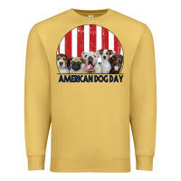 Antique Gold American Dog Day Premium Sweatshirt - Bettercallsaul