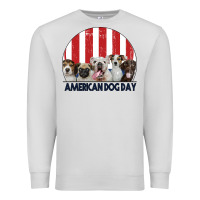 Dove Grey American Dog Day Premium Sweatshirt - Bettercallsaul