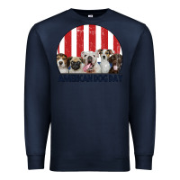 Navy American Dog Day Premium Sweatshirt - Bettercallsaul