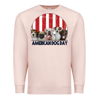 Pale Pink American Dog Day Premium Sweatshirt - Bettercallsaul