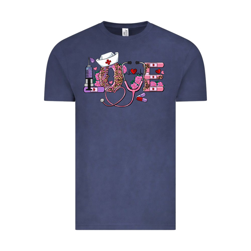 Valentine's Day Nurse Love Vintage Tee by AdoDesignShop | Teevron