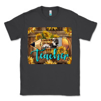 Smoke Western Teacher Pencil With Sunflowers Classic Tee - LillyAllenDesigns