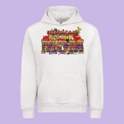 Mexican Mom Mother's Day Urban Hoodie Designed By Howdyjamesfarm