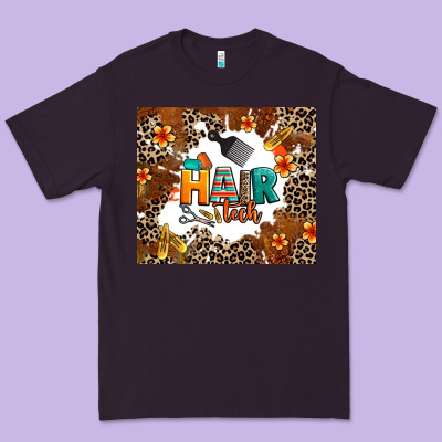 Hair Tech Premium Tee Designed By Adodesignshop