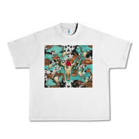 Lunar Rock bull skull flowers cowhides and leopard Urban Heavy Tee - Artiststas