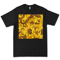 Black Childhood Cancer Butterfly Premium Tee - texasbilliewilder
