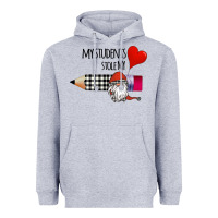 Heather Grey my students stole my heart Heavyweight Hoodie - Bettercallsaul