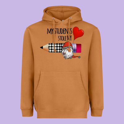 My Students Stole My Heart Heavyweight Hoodie Designed By Bettercallsaul