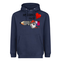 Navy my students stole my heart Heavyweight Hoodie - Bettercallsaul