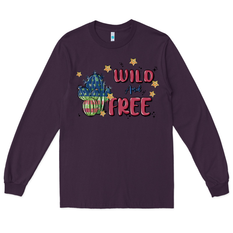 Wild And Free Long Sleeve Tee by MaliasSmallBusiness | Teevron