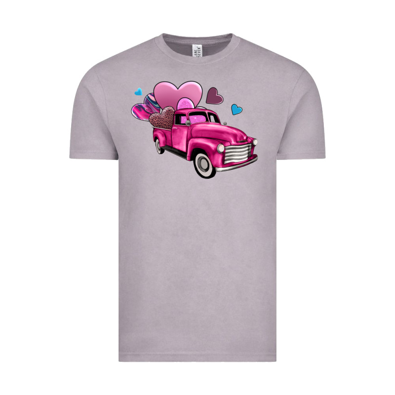 Truck With Hearts Vintage Tee by AdoDesignShop | Teevron