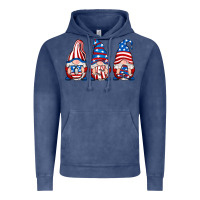 Vintage Denim usa fourth of july gnomes Vintage Hoodie - RanaPortraitStore