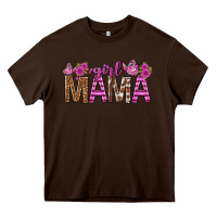 Chocolate Brown girl mama tbw Heavy Core Tee - texasbilliewilder