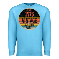 Ocean Blue Est 1973 Vintage All Original Parts Premium Sweatshirt - Bettercallsaul