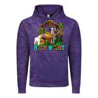 Cloud Purple holy nıght cows and sunflowers Vintage Hoodie - AdoDesignShop