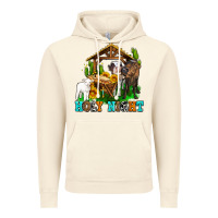 Vintage Artic holy nıght cows and sunflowers Vintage Hoodie - AdoDesignShop