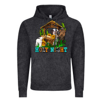 Vintage Black holy nıght cows and sunflowers Vintage Hoodie - AdoDesignShop