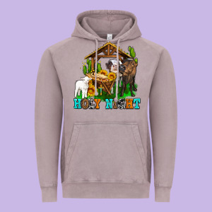 Holy Nıght Cows And Sunflowers Vintage Hoodie Designed By Adodesignshop
