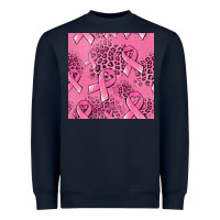 Navy breast cancer seamless pattern Heavyweight Sweatshirt - Jasminsmagicworld