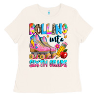 Bone rolling into sixth grade Ladies Tee - texasbilliewilder