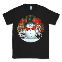 Western Snowman Christmas Ornament Classic Tee | Teevron