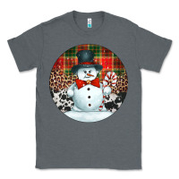 Charcoal Heather western snowman christmas ornament Classic Tee - Jasminsmagicworld
