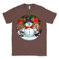 Chestnut western snowman christmas ornament Classic Tee - Jasminsmagicworld
