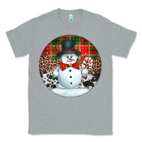 Heather Grey western snowman christmas ornament Classic Tee - Jasminsmagicworld