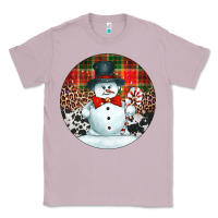 Lilac western snowman christmas ornament Classic Tee - Jasminsmagicworld