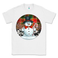 White western snowman christmas ornament Classic Tee - Jasminsmagicworld