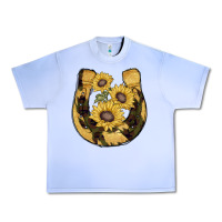 Grape Ice horseshoe sunflower camouflage Urban Heavy Tee - AdoDesignShop