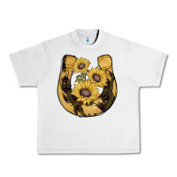 Lunar Rock horseshoe sunflower camouflage Urban Heavy Tee - AdoDesignShop