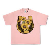 Salmon horseshoe sunflower camouflage Urban Heavy Tee - AdoDesignShop