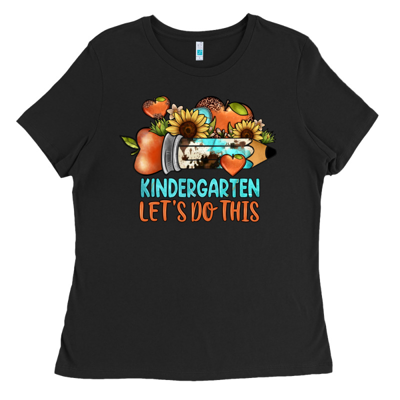 Kindergarten Let's Do This Ladies Tee by JahusDesignShop | Teevron