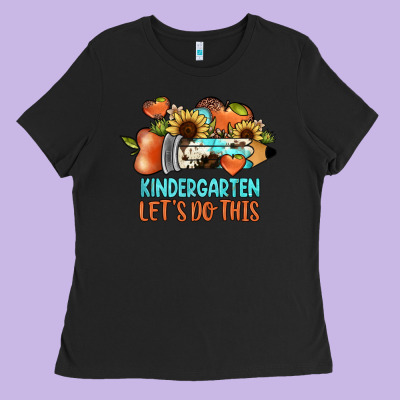 Kindergarten Let's Do This Ladies Tee Designed By Jahusdesignshop