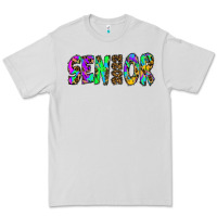 Dove Grey senior 2022 tie die leopard Premium Tee - RanaPortraitStore
