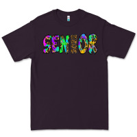Plum senior 2022 tie die leopard Premium Tee - RanaPortraitStore