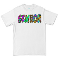 White senior 2022 tie die leopard Premium Tee - RanaPortraitStore