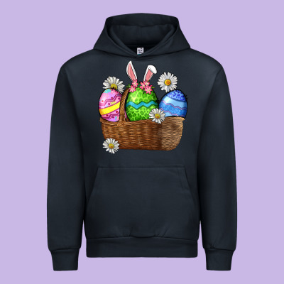 Easter Eggs  Easter Day Urban Hoodie Designed By Cowgirlartshop