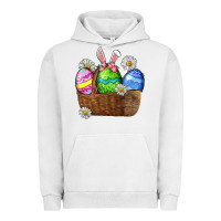 Pigment Lunar Rock Easter eggs  Easter Day Urban Hoodie - CowGirlArtShop