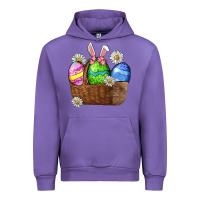 Tulip Easter eggs  Easter Day Urban Hoodie - CowGirlArtShop