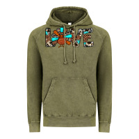 Vintage Olive love turkey Vintage Hoodie - JahusDesignShop