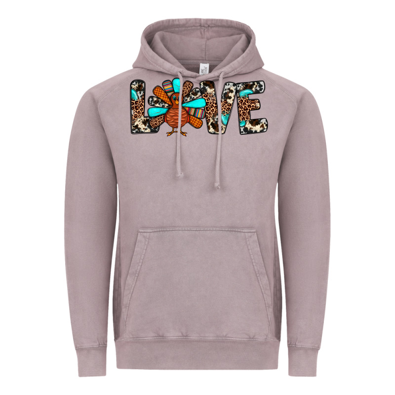Love Turkey Vintage Hoodie by JahusDesignShop | Teevron